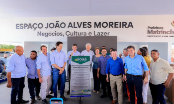 Caiado e Daniel Vilela inauguram restauração da GO-070 e lançam obra de infraestrutura energética em Matrinchã